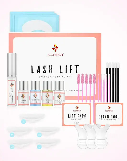 Boîte et contenu du Lash Lift Pack Classique