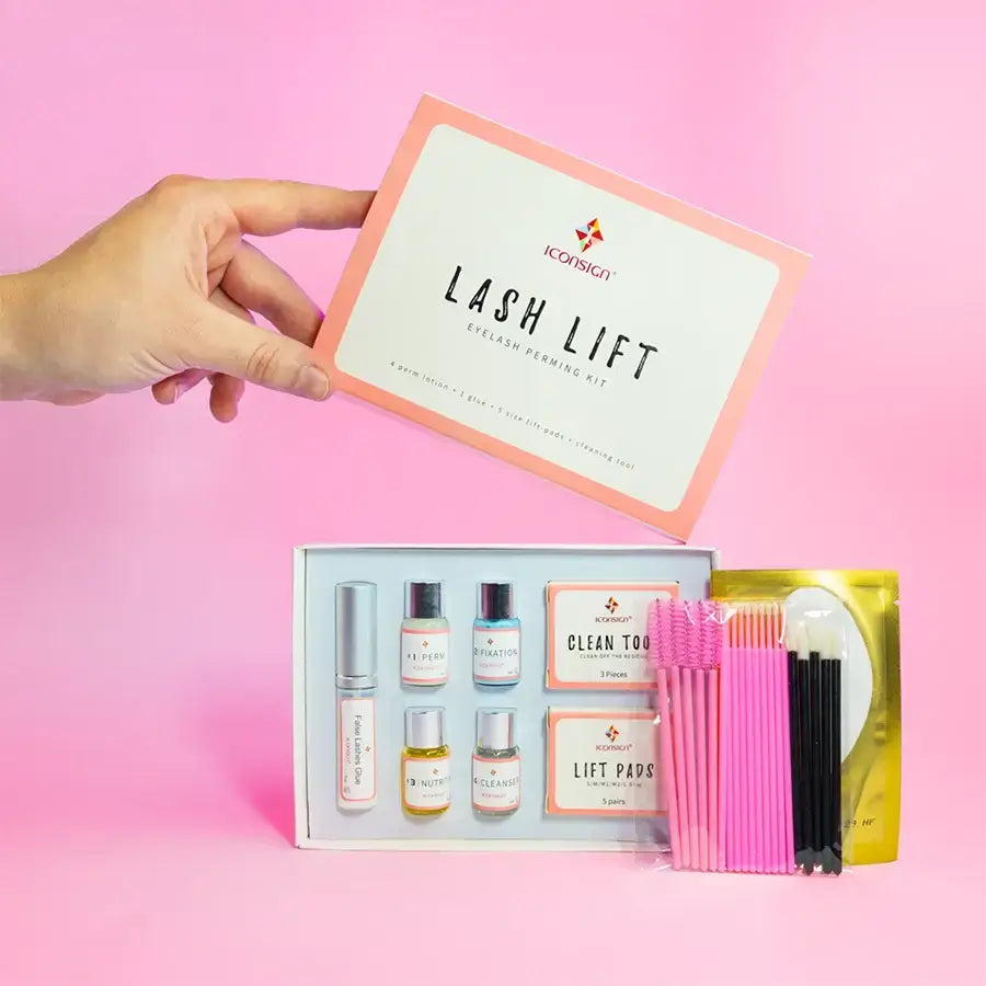 Boîte et contenu du Lash Lift Pack Classique