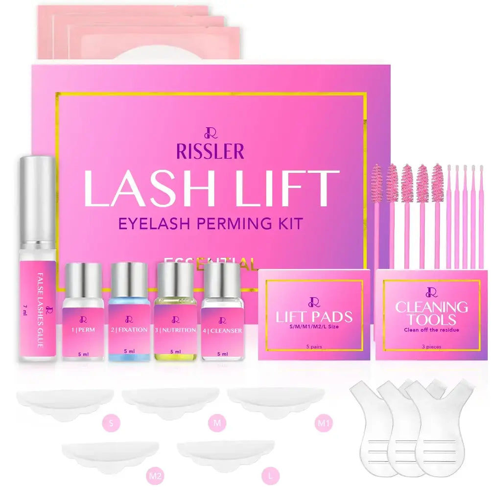 Boîte et contenu du Lash Lift Pack Essentiel