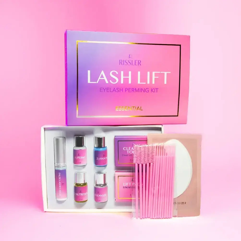 Boîte et contenu du Lash Lift Pack Essentiel